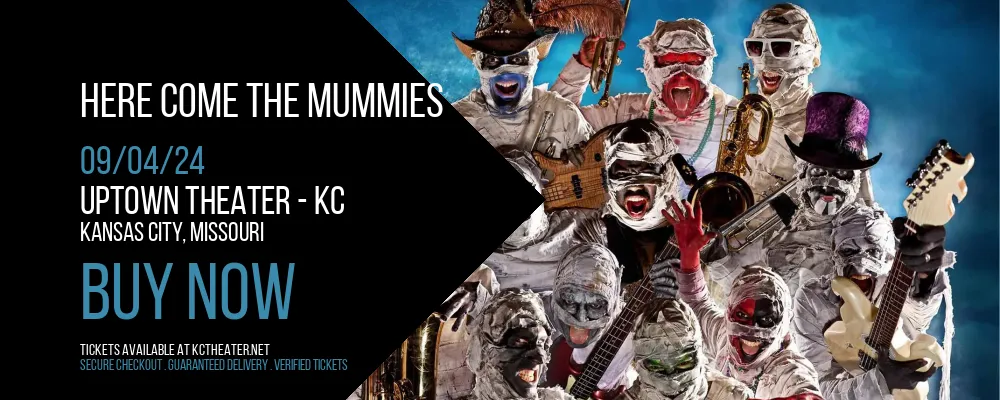 Here Come The Mummies at Uptown Theater - KC