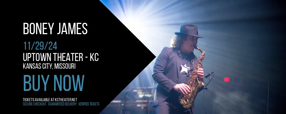 Boney James at Uptown Theater - KC