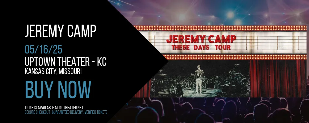 Jeremy Camp at Uptown Theater - KC