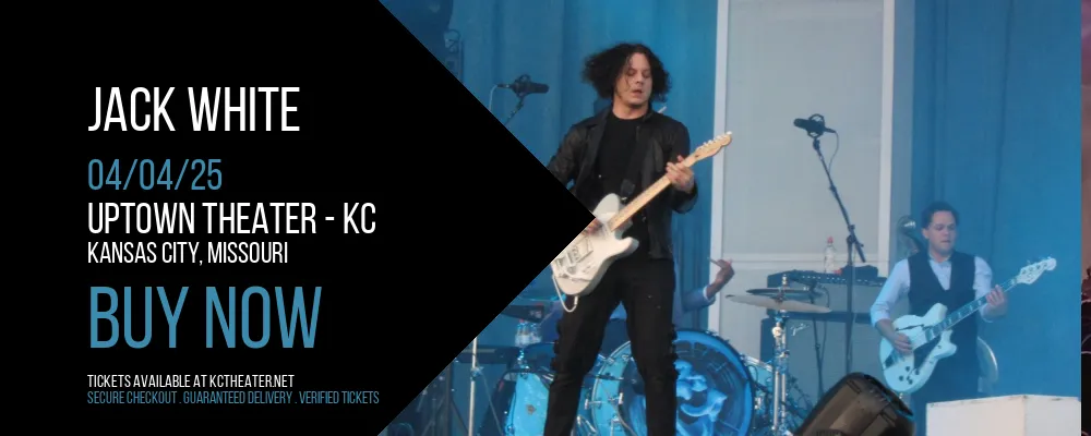 Jack White at Uptown Theater - KC